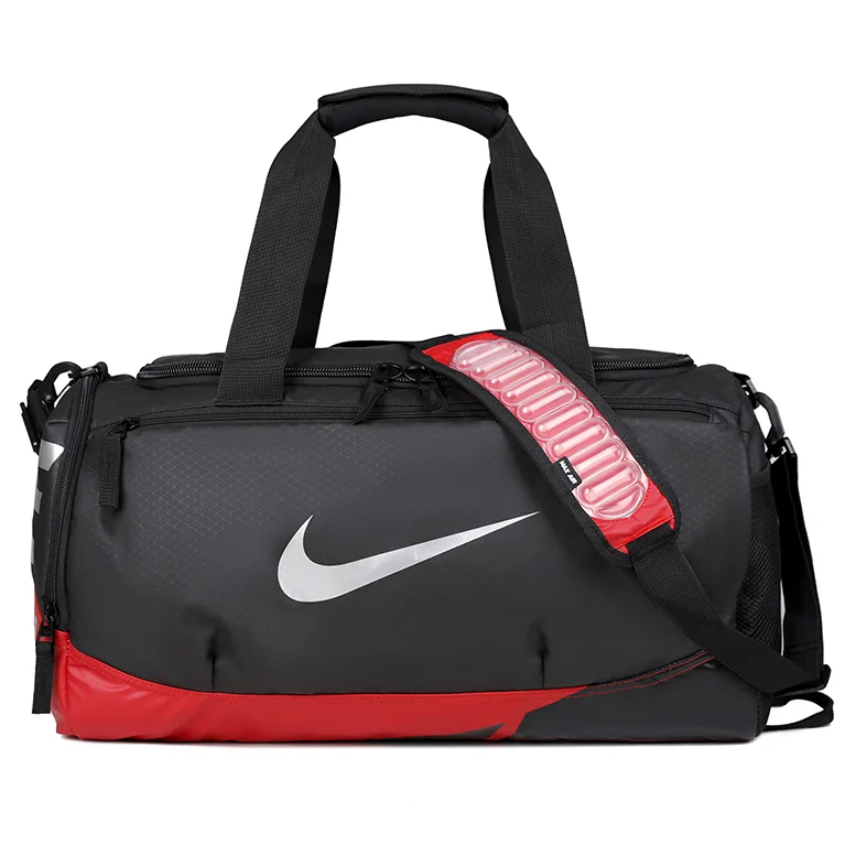 Nike Nike Black/Red Duffel Bag Black