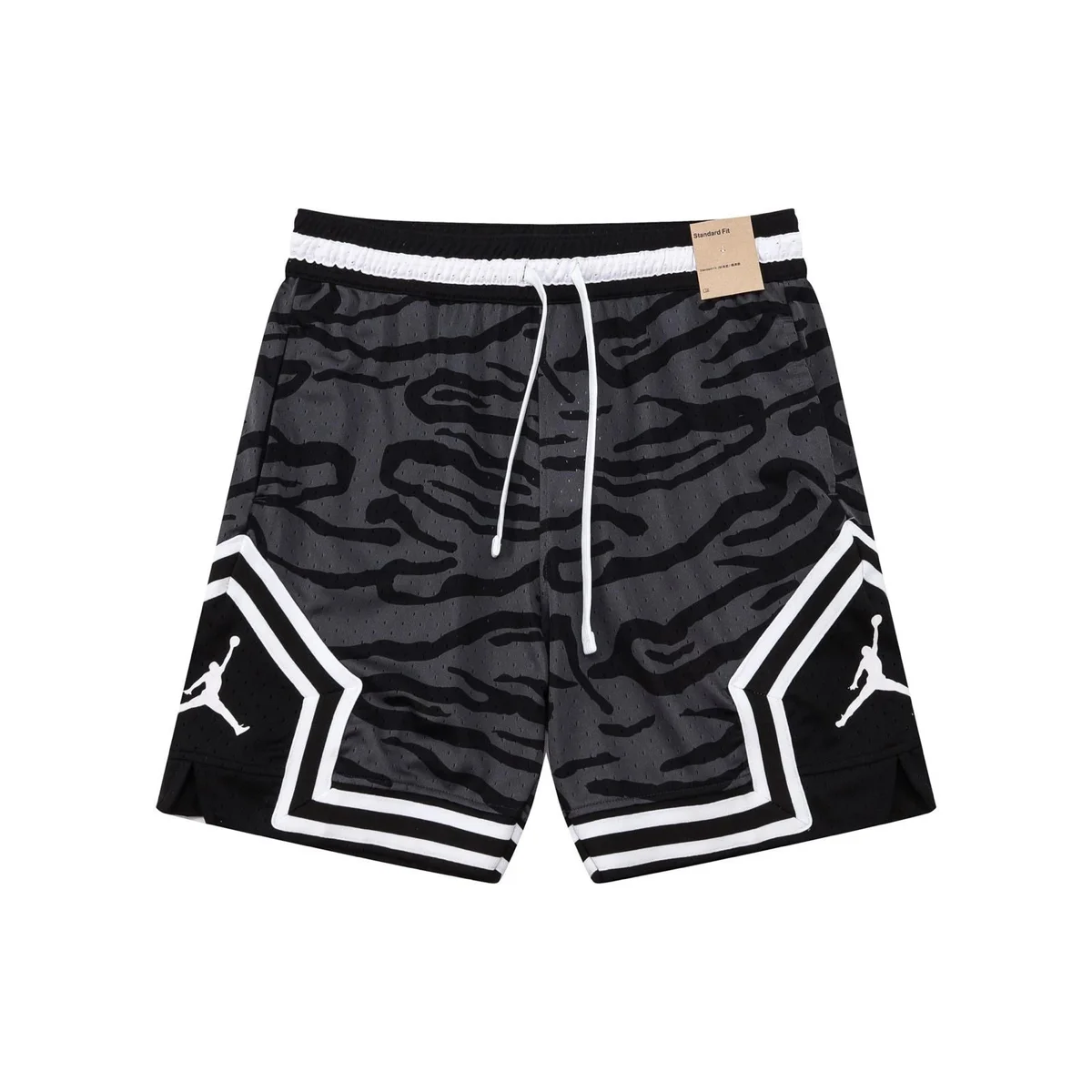 Nike Nike Air Jordan Jumpman Camo Basketball Shorts Black - 1