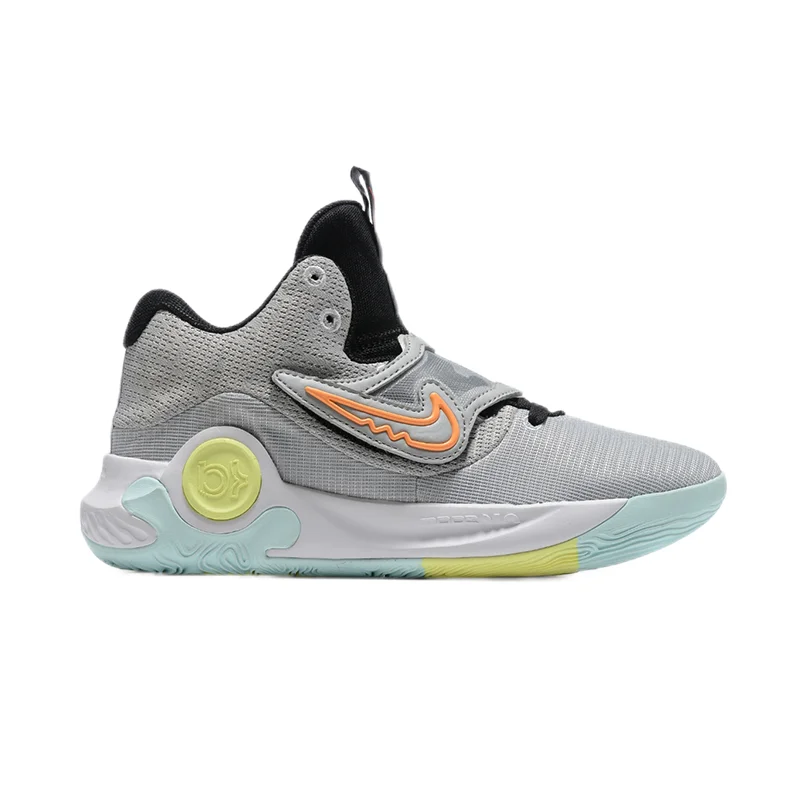 Nike Nike KD Light Grey/Black/Orange Sneakers Grey