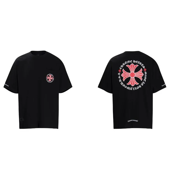 Chrome Hearts Chrome Hearts CH Cross Black T-Shirt Black - 1