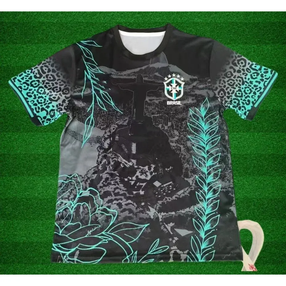 Other Black Brazil Special Edition Jersey T-Shirt Black - 1