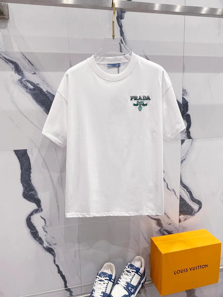 Prada Prada Classic Logo Classic White T-Shirt White