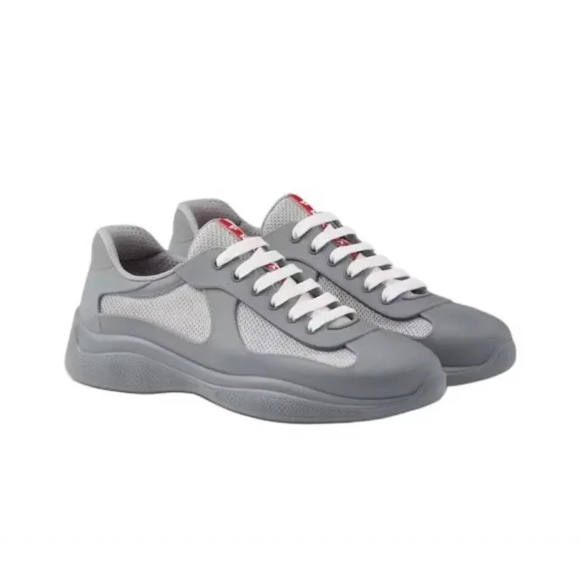 Prada Prada Sole Runner Grey Sneakers Grey