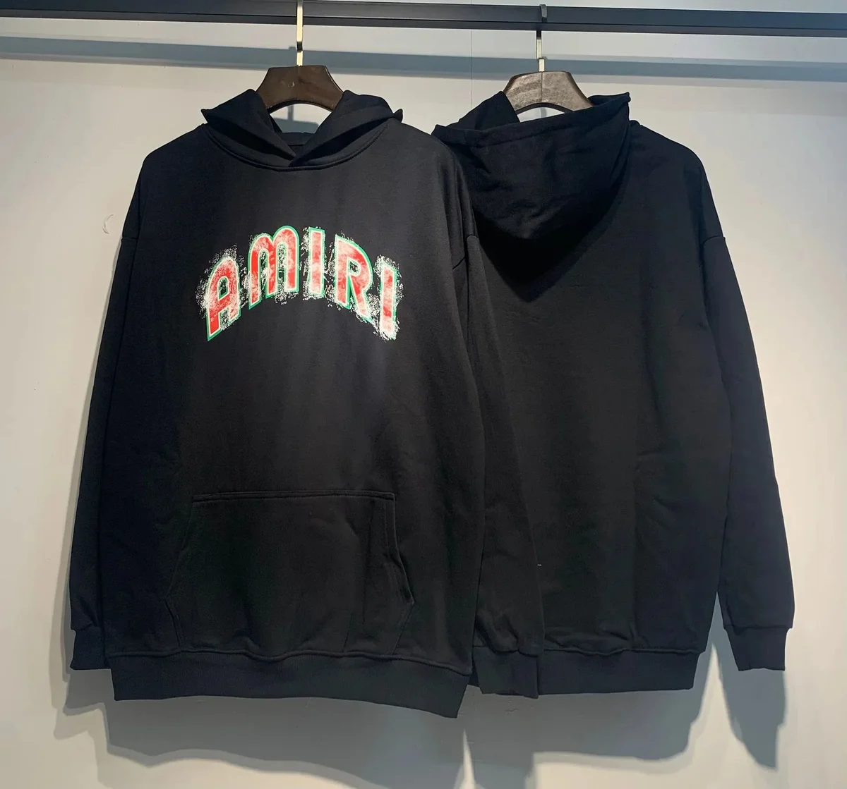 Amiri Amiri AMIRI Black Hoodie Black - 1