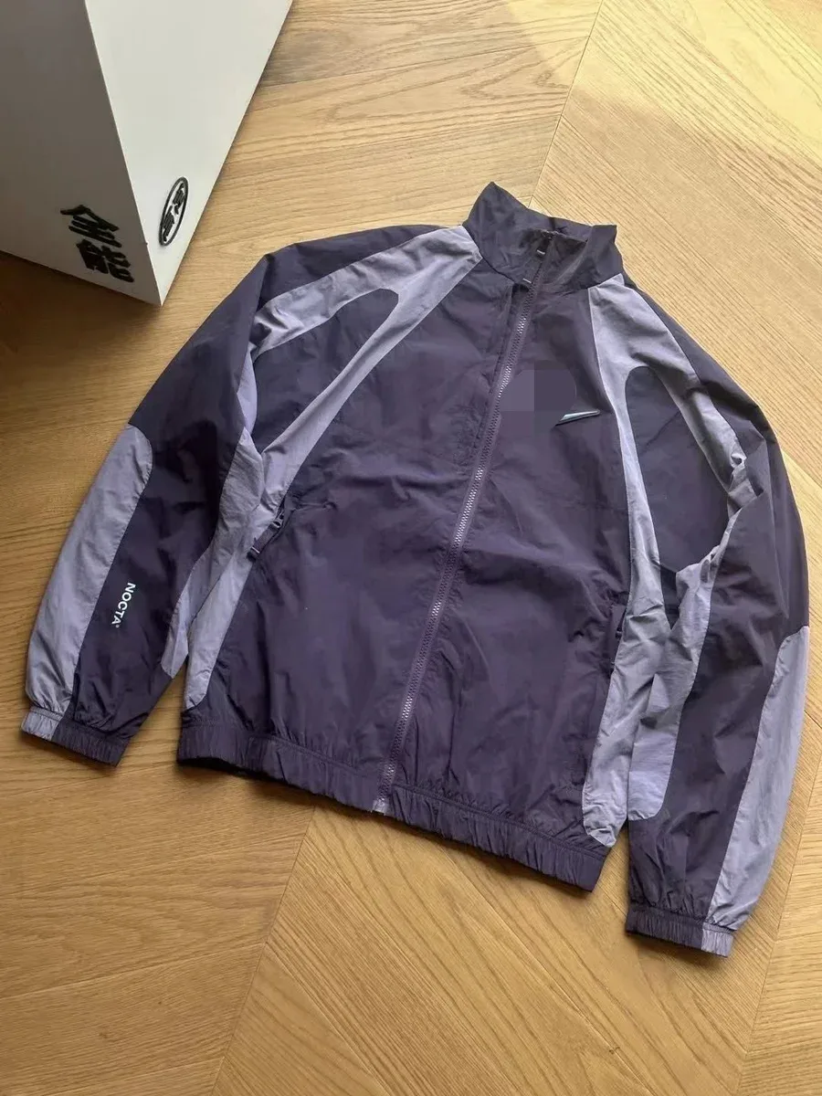 Nocta Nocta Nocta Purple Windbreaker Jacket Purple - 1