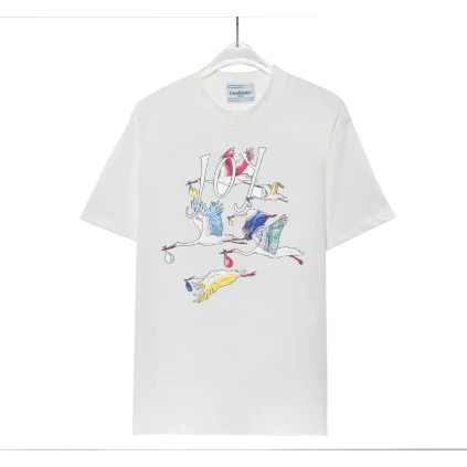 Gucci Gucci Joy Stork Graphic T-Shirt White White
