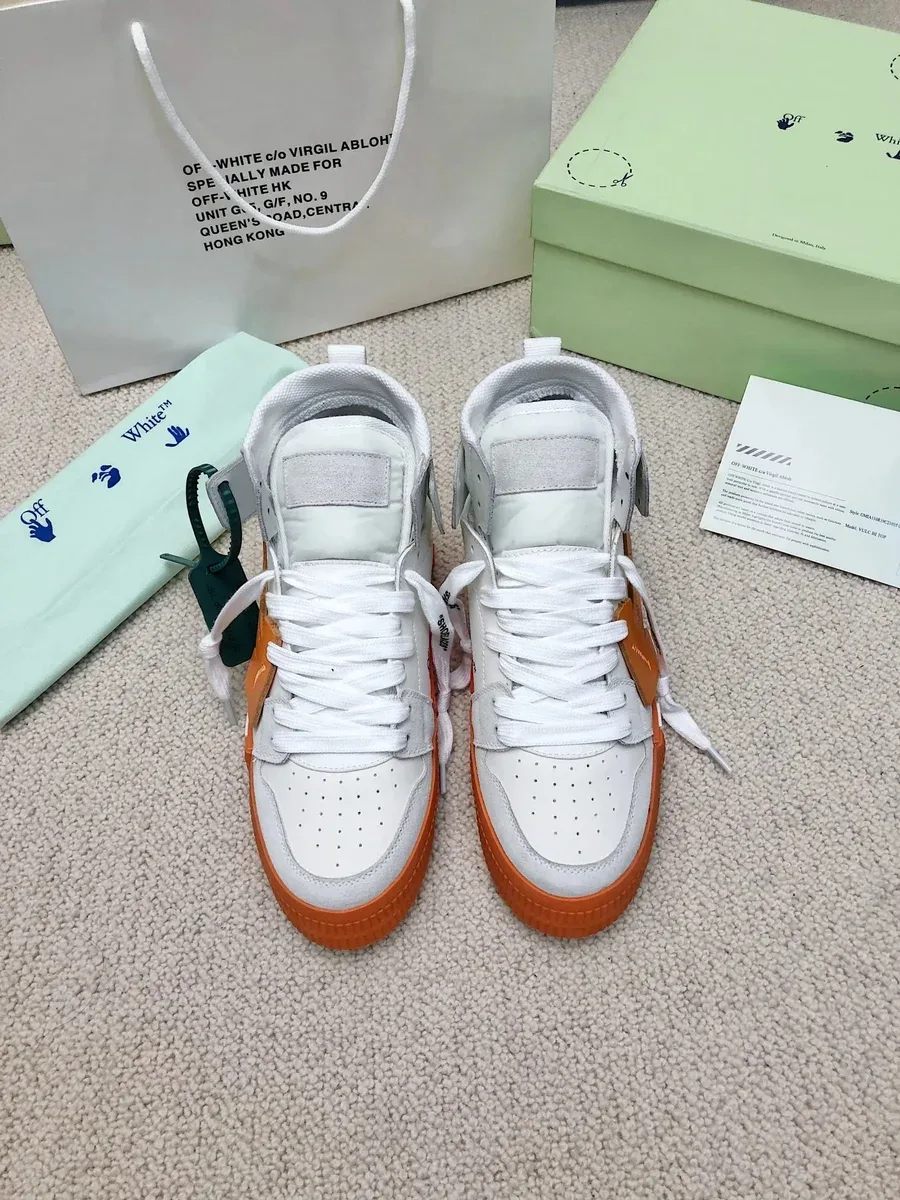 Off-White Off-White OW100 Shooter White/Orange Sneakers White - 1