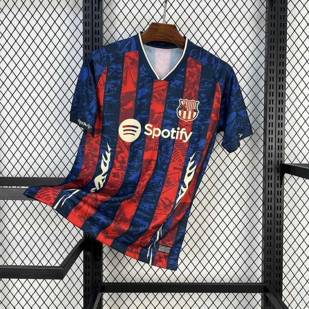 Nike Nike Air Force 1 Barcelona Home Jersey 24/25 Blue - 1