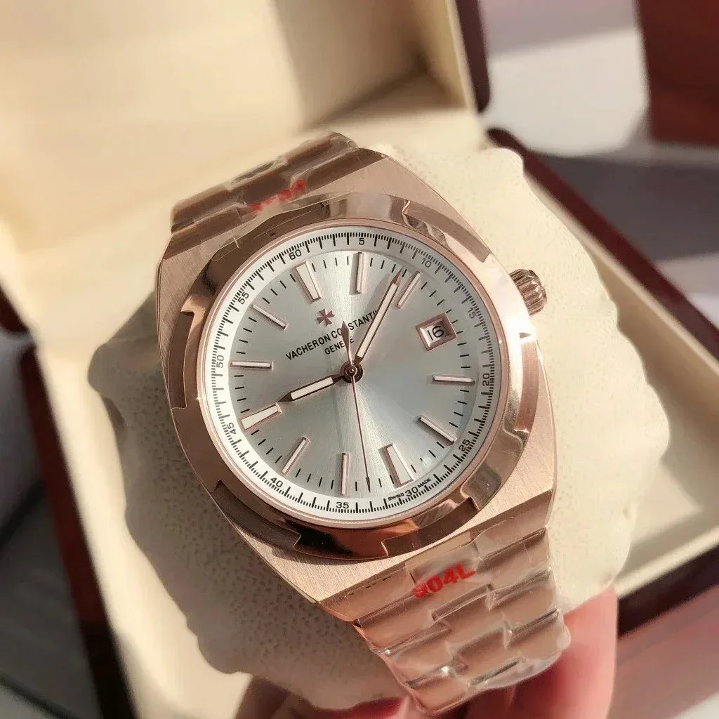 Vacheron Constantin Vacheron Constantin Geneve Silver Dial Rose Gold Watch Gold - 1