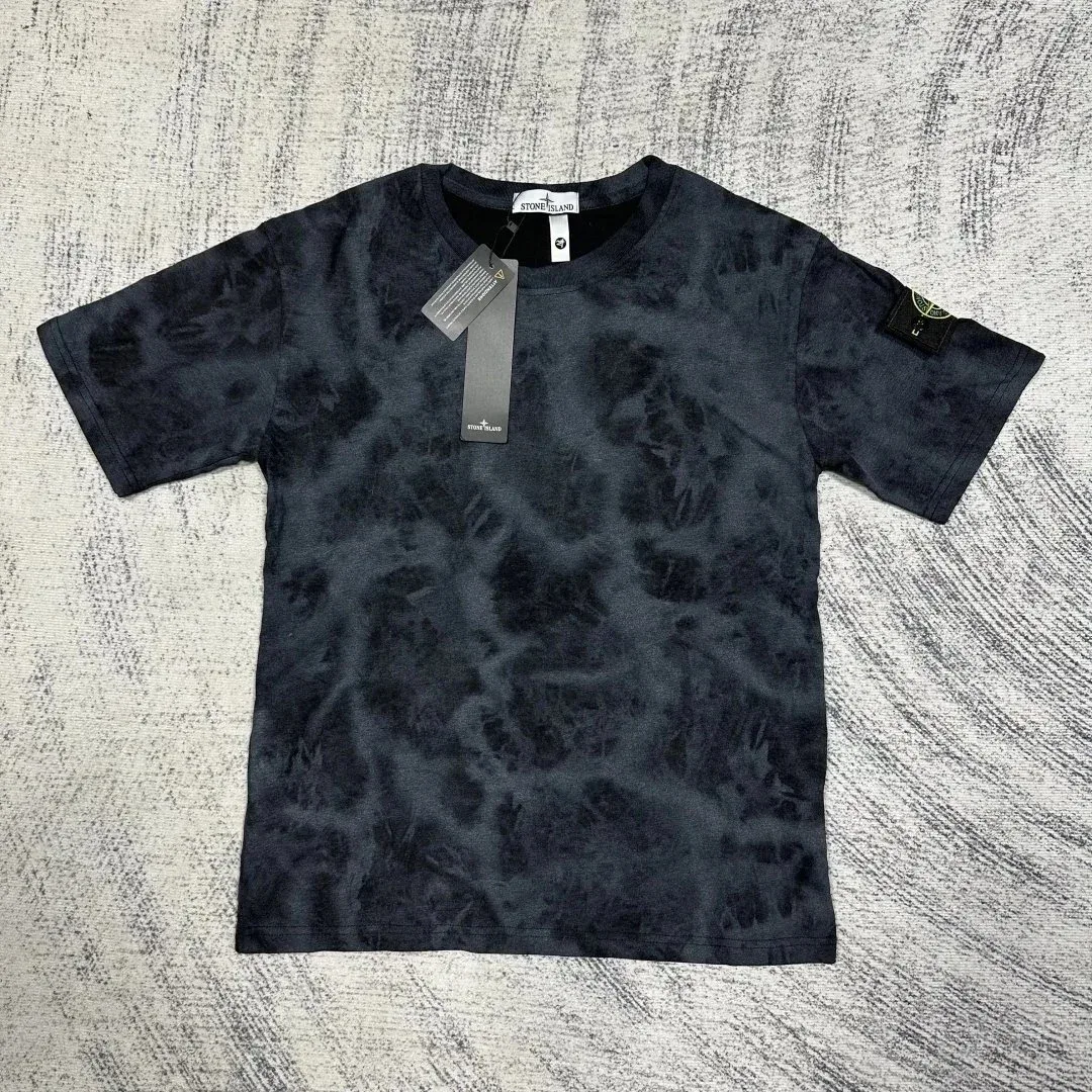 Stone Island Stone Island Dark Tie-Dye T-Shirt Black