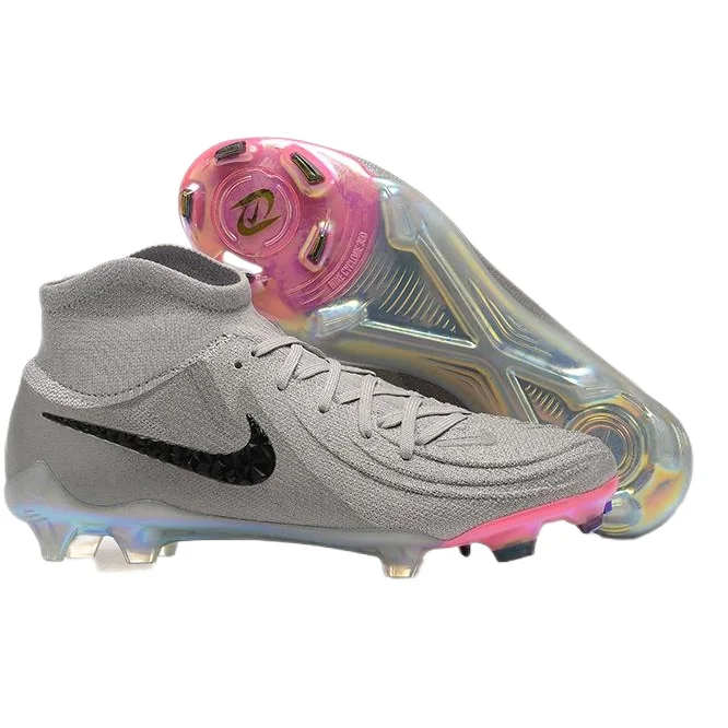 Nike Nike Mercurial Superfly Grey/Pink Football Cleats Grey - 1