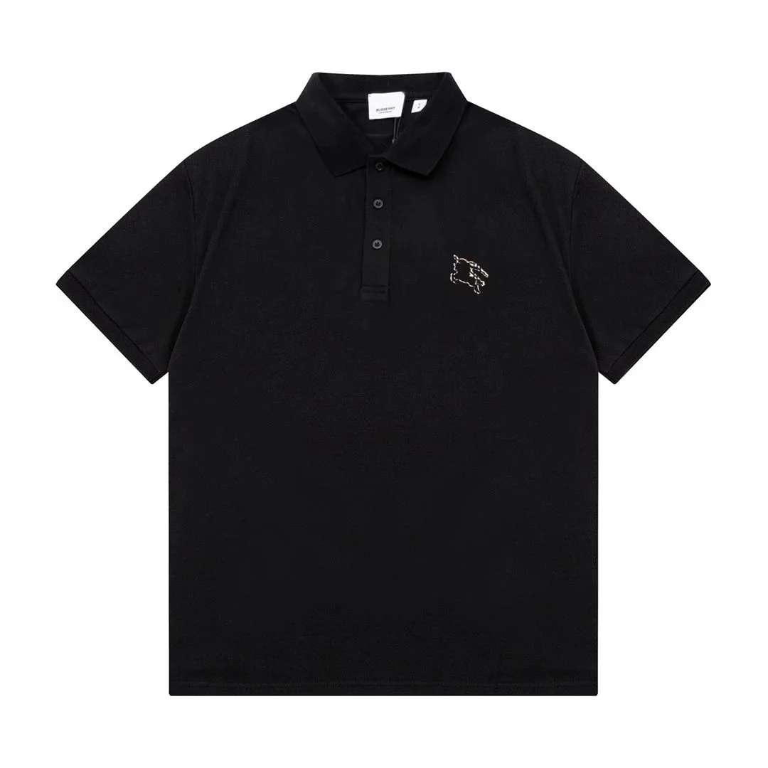 Burberry Burberry Knight Black Polo Shirt Black