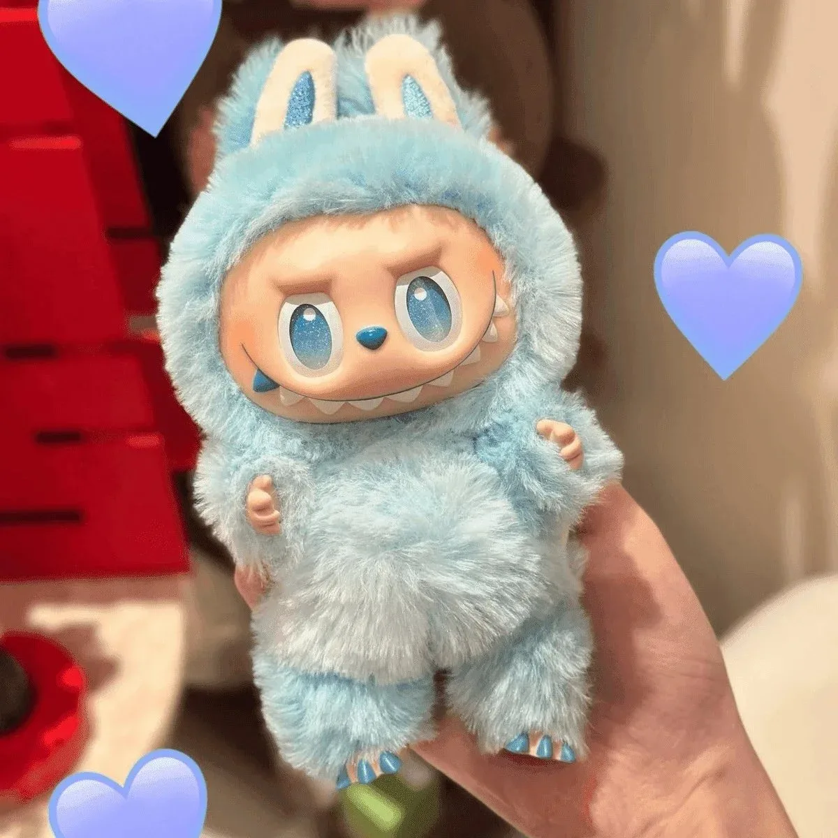 Other Unisex Plush Bunny Costume in Blue Blue - 1