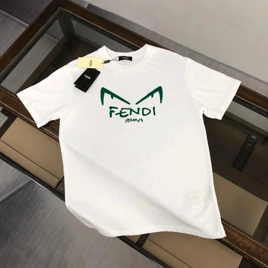 Fendi Fendi Monsters White/Green T-Shirt White