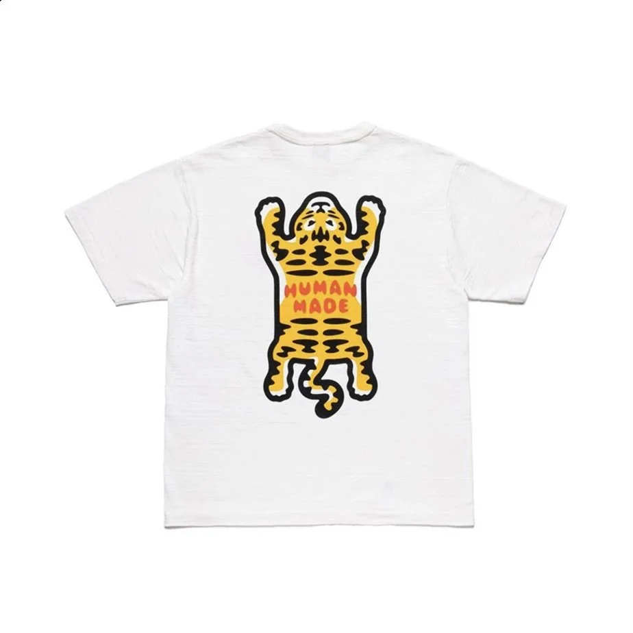 Other Human Made Tiger Print White T-Shirt White - 1