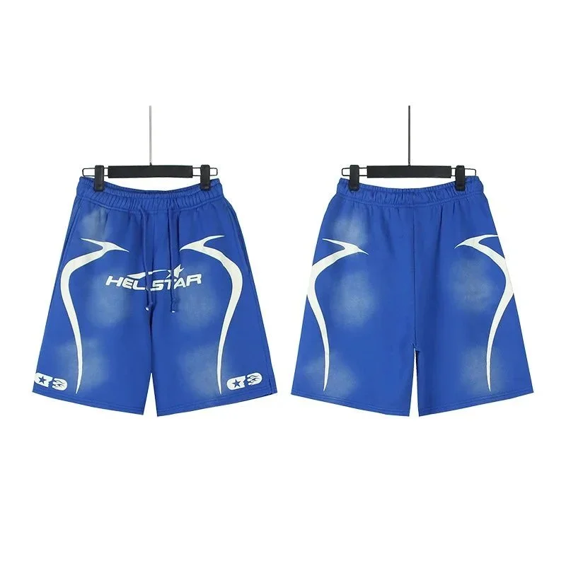 Hellstar Hellstar Studios 24 Blue/White Shorts Blue - 1