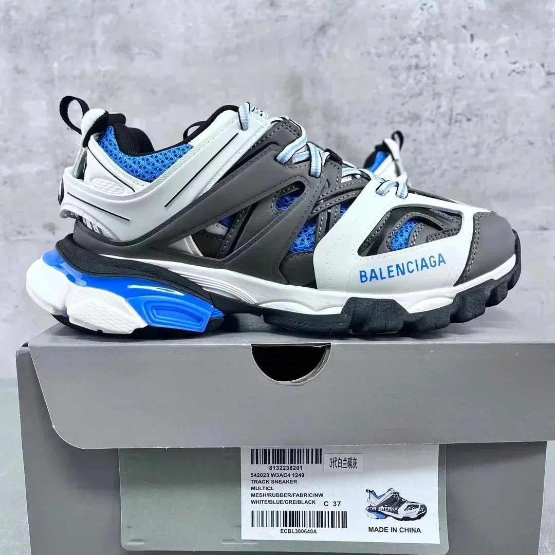 Balenciaga Balenciaga Track 3.0 White/Blue/Grey Sneakers White - 1