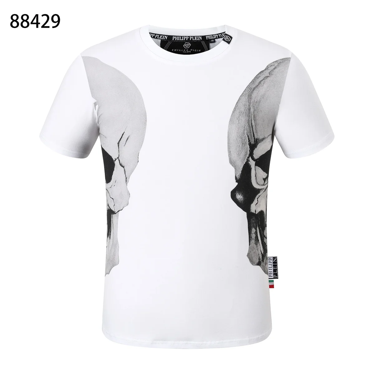 Philipp Plein Philipp Plein Skull Print White T-Shirt White - 1