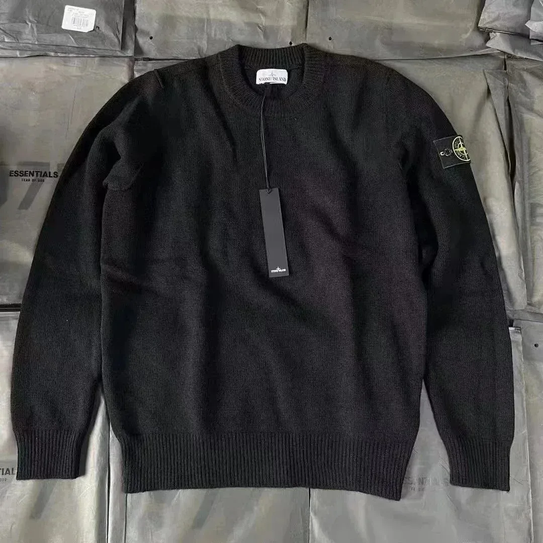 Stone Island Stone Island 68-15 Black Sweater Black