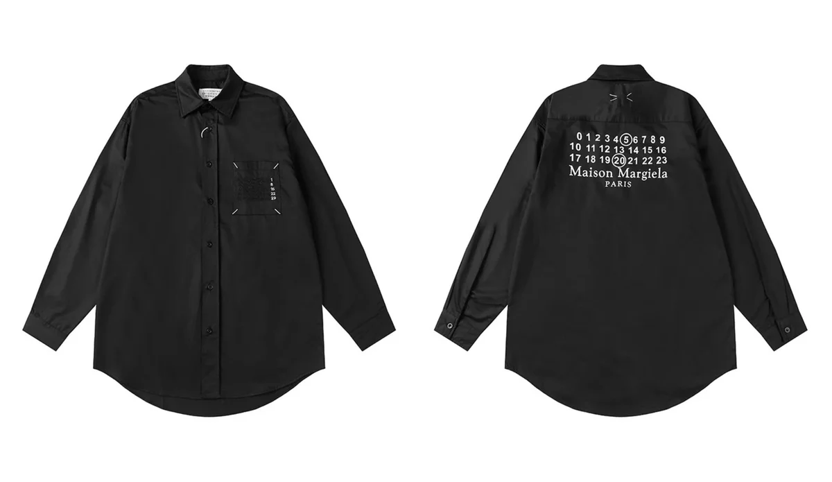 Maison Margiela Maison Margiela Replica Black Shirt Black