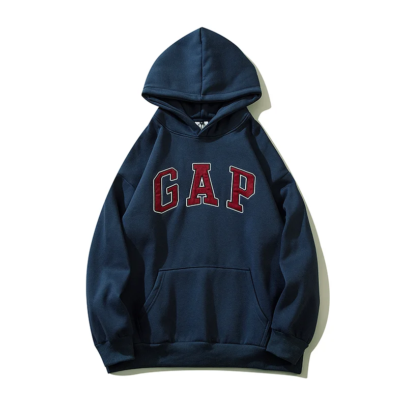 GAP GAP Classic Logo Hoodie Blue (Fleece) Sweatshirt Blue - 1