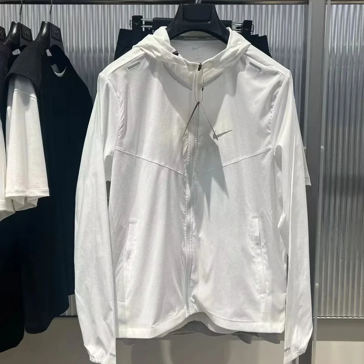 Nike Nike Dri-FIT Quick-Drying Sports Jacket White White