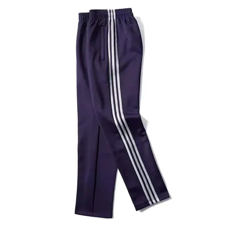 Adidas Adidas Three Stripes Navy Blue Track Pants Navy