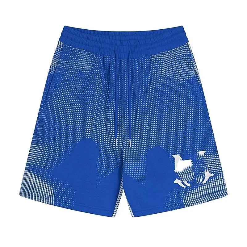 Other Blue Dot Pattern Shorts Blue