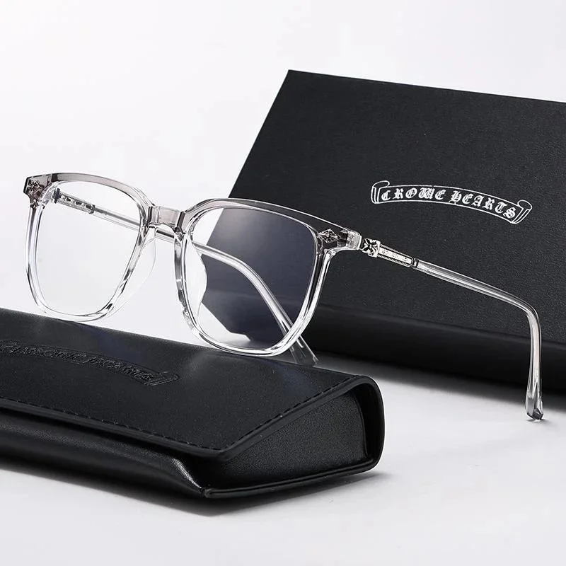 Chrome Hearts Chrome Hearts CH Cross Gradient Grey Frame Eyeglasses Grey