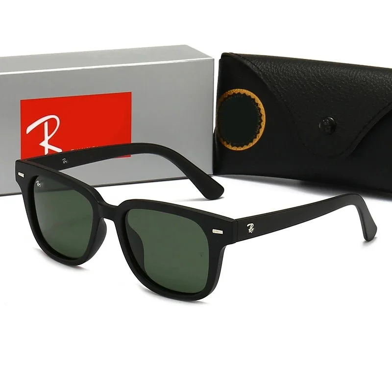 Ray-Ban Ray-Ban Classic Aviator Black Green Sunglasses Black