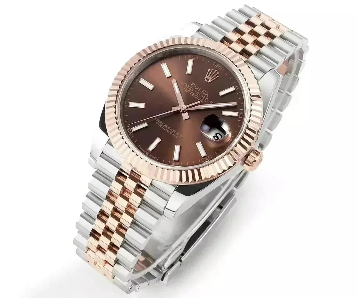 Rolex Rolex Datejust Brown Two-Tone Watch Brown - 1