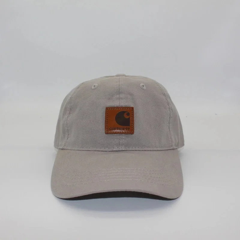 Carhartt Carhartt Grey Classic Cap Headwear Grey - 1