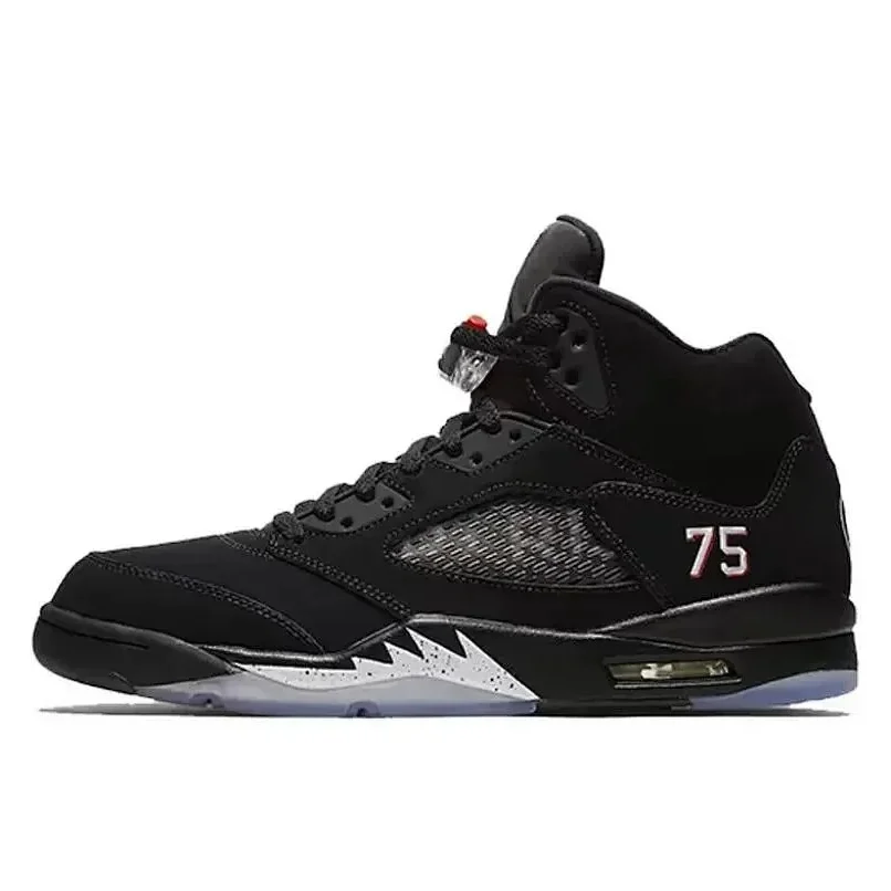 Nike Nike Air Jordan 5 Triple Black Sneakers Black