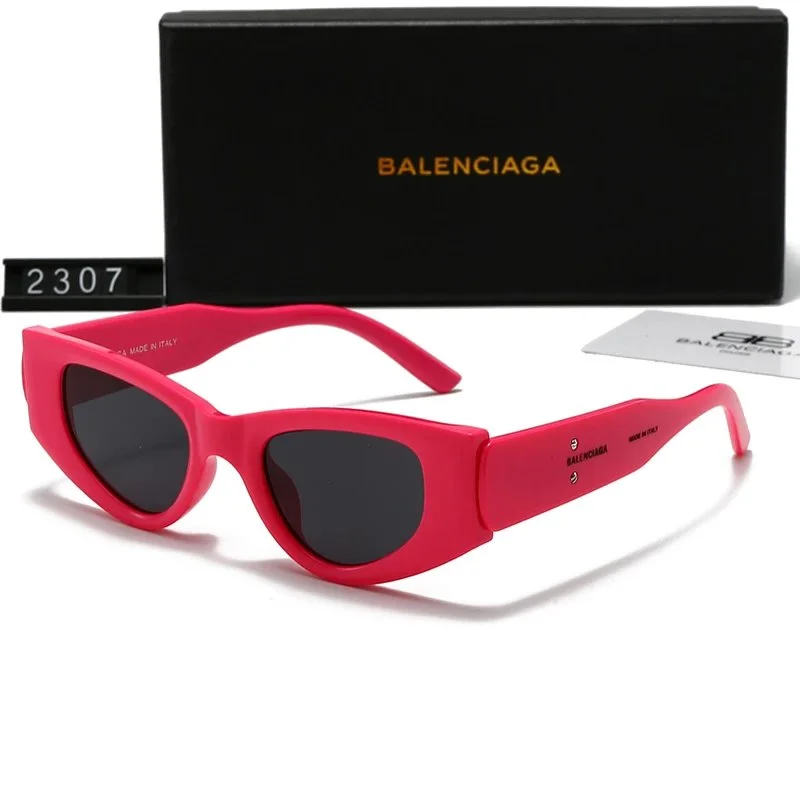 Balenciaga Balenciaga Pink Cat-Eye Sunglasses Pink - 1