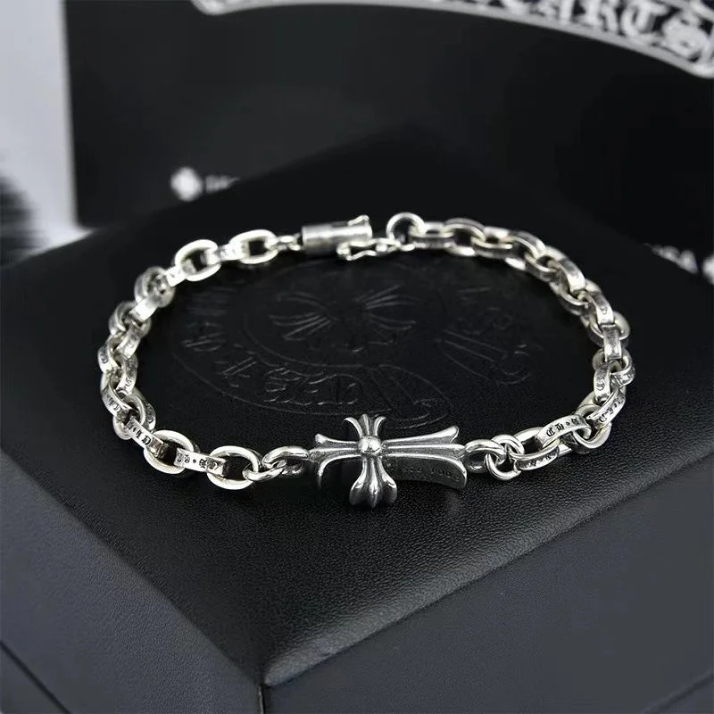 Chrome Hearts Chrome Hearts CH Cross Silver Bracelet Silver - 1