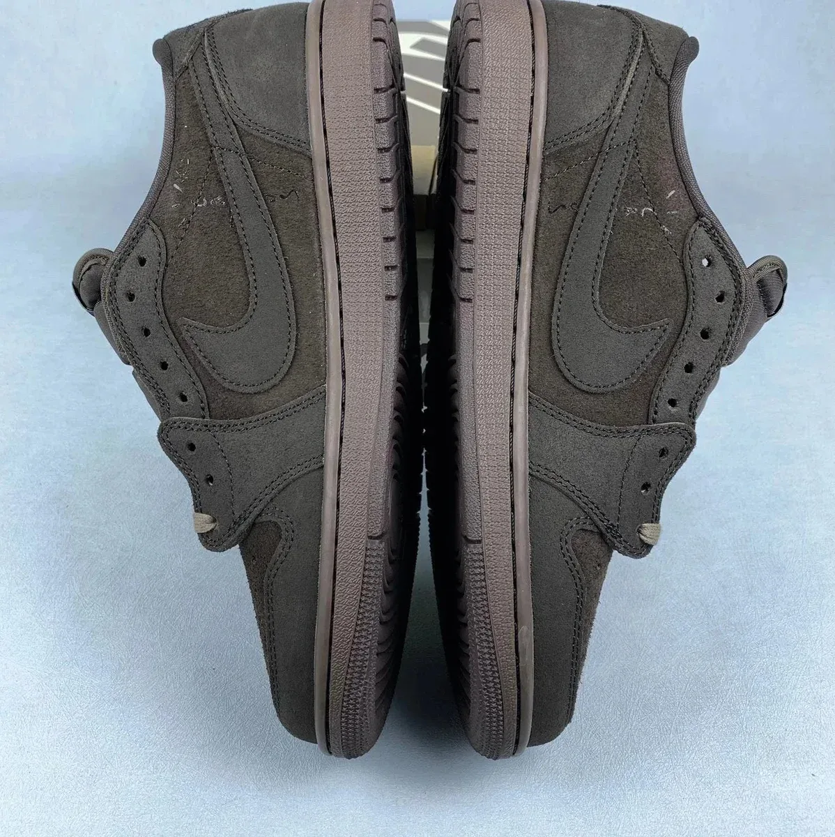 Nike Nike Air Jordan 1 Black Brown Sneakers Brown - 1