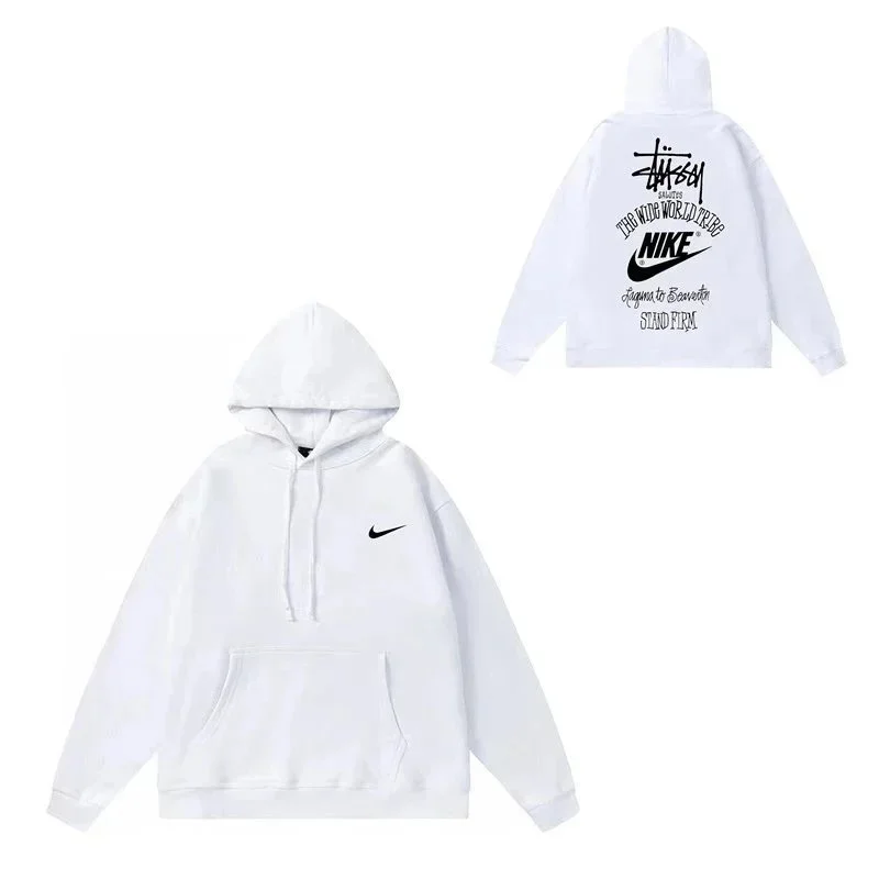 Stussy Stussy x Nike International White Hoodie White