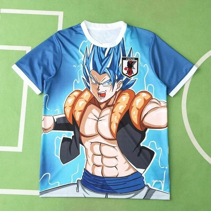 Other Dragon Ball T-Shirt Blue Saiyan Print T-Shirt Blue - 1