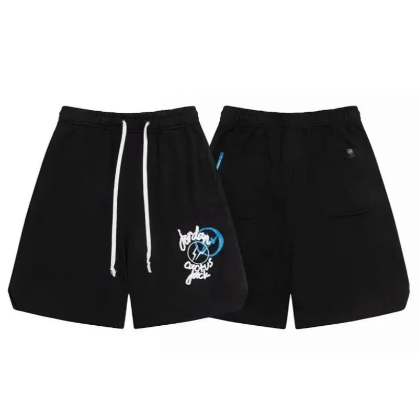Jordan Jordan x Cactus Jack Black/White Shorts Black
