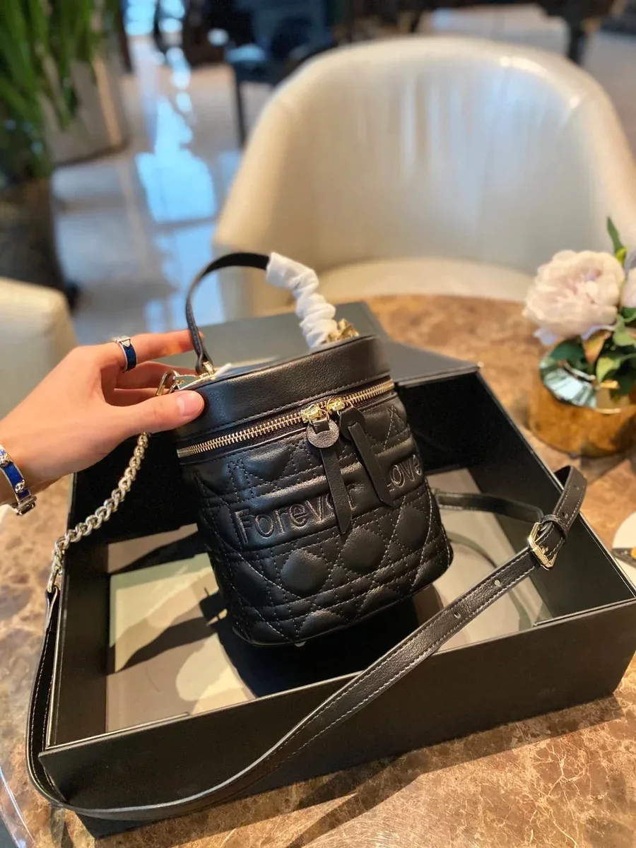 Dior Dior Lady Dior Forever Love Black Bag Black - 1
