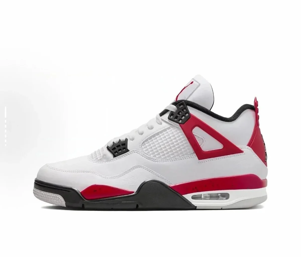 Jordan Jordan Air Jordan 4 Cement Red Sneakers White
