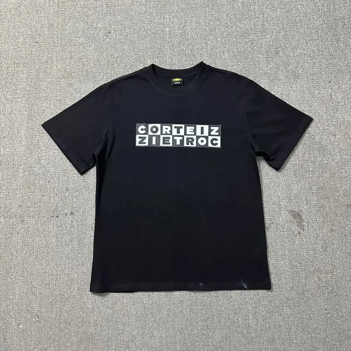 Corteiz Corteiz Zietroc Black T-Shirt Black - 1