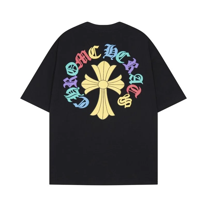 Chrome Hearts Chrome Hearts Cross Black/Multicolor T-Shirt Black