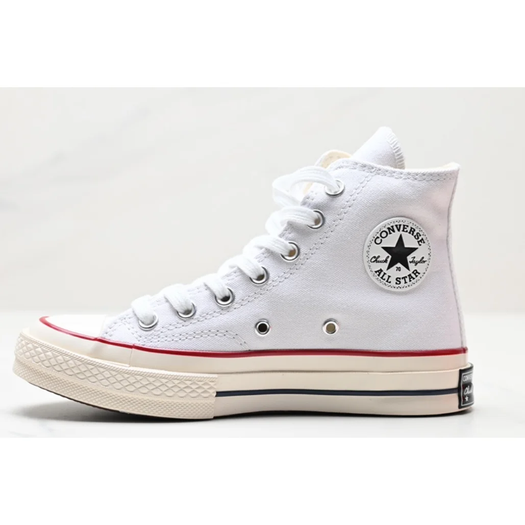 Converse Converse Chuck Taylor All Star White Red/Blue High Top Sneakers White - 1