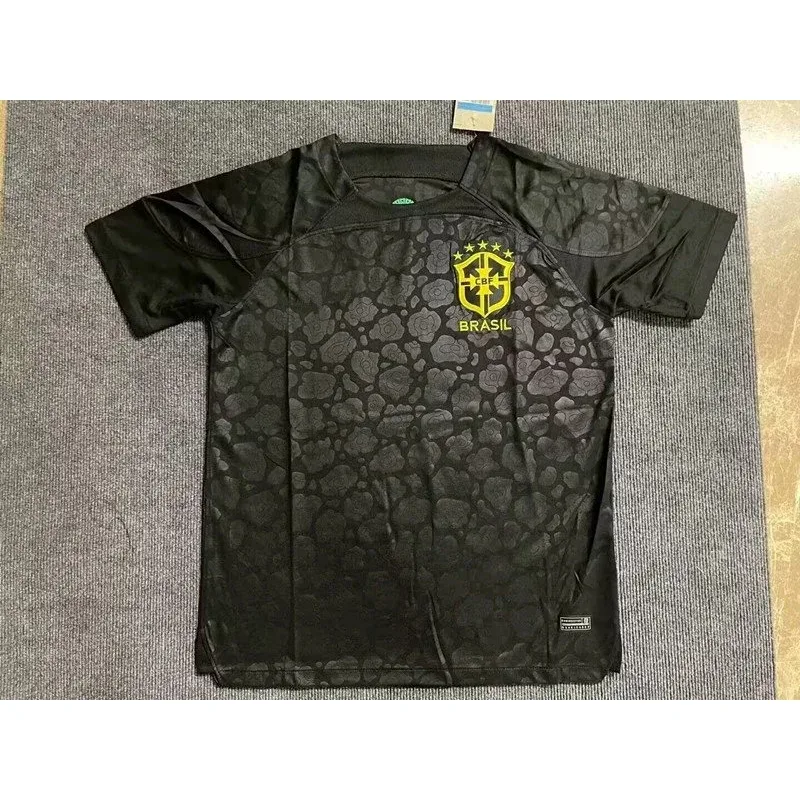 Adidas Adidas Brazil Black Yellow Special Edition Jersey Black - 1