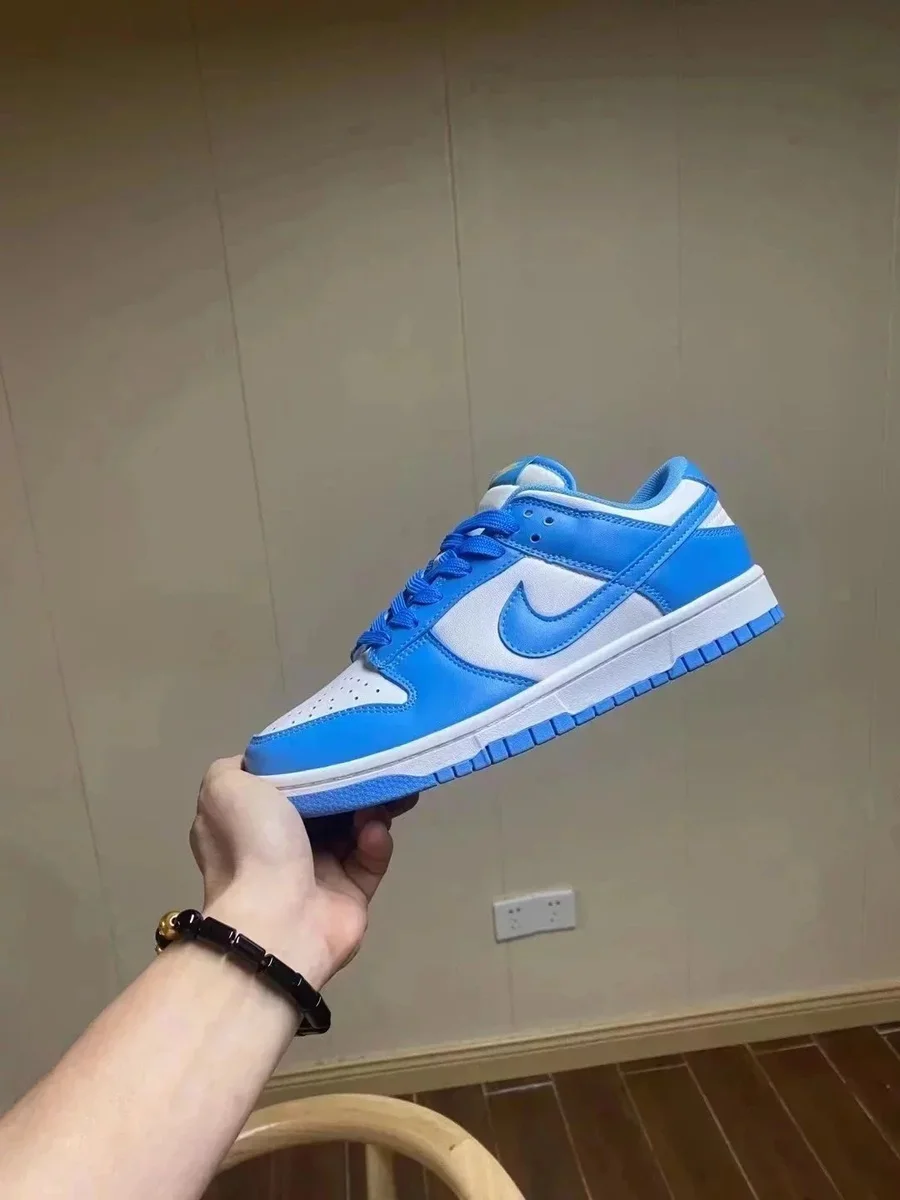 Nike Nike Dunk Low University Blue/White Sneakers Blue - 1