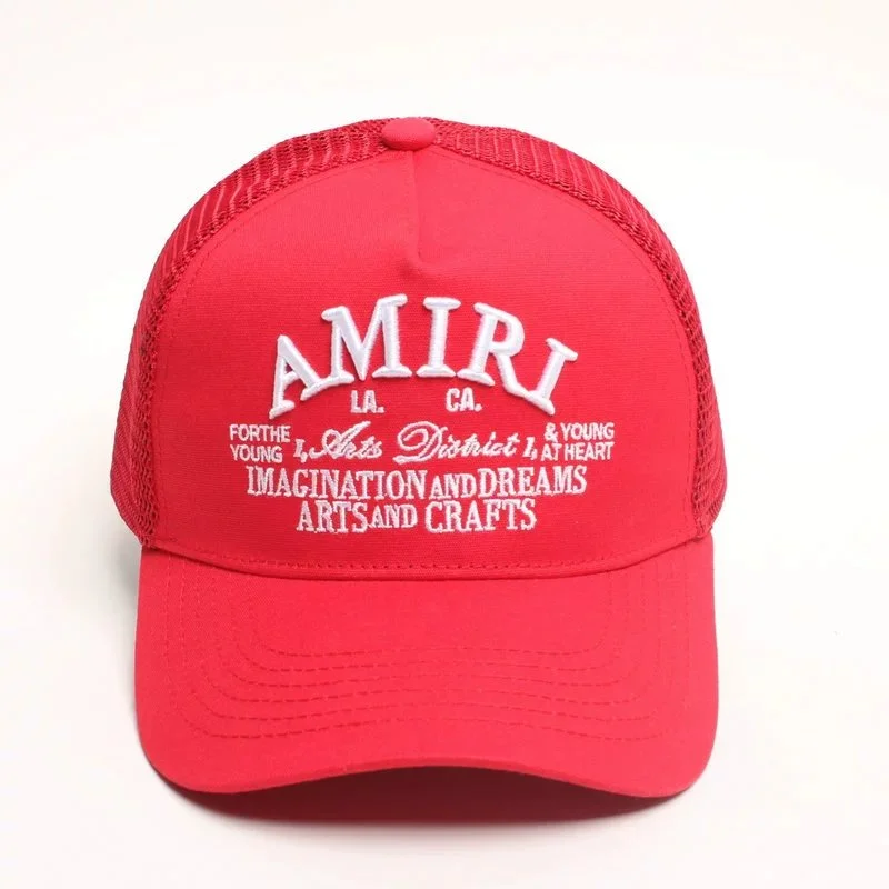 Amiri AMIRI Red Trucker Cap Red