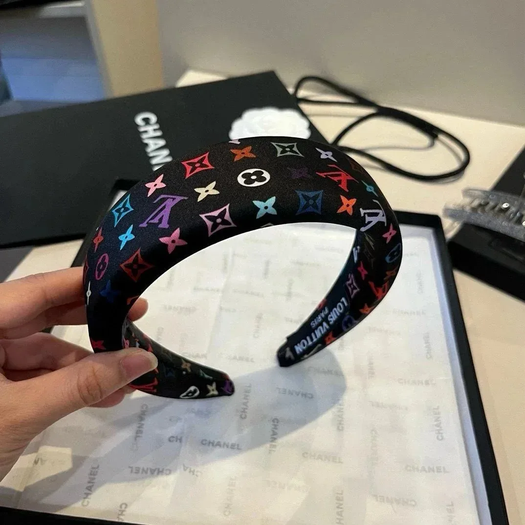 Louis Vuitton Louis Vuitton Monogram Headband Black Black