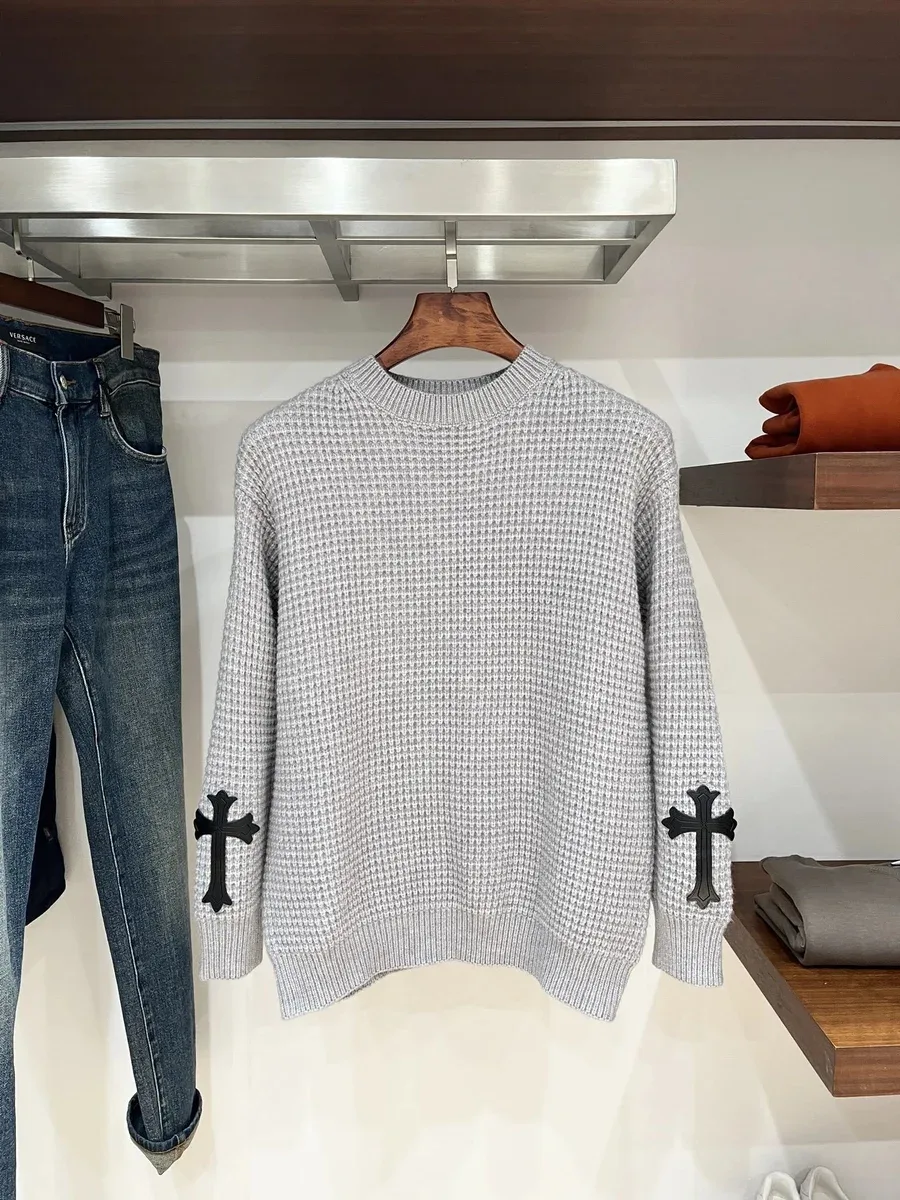 Chrome Hearts Chrome Hearts CH Cross Sweater White White