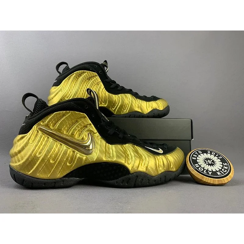 Nike Nike Air Foamposite One Gold Foil Sneakers Gold - 1